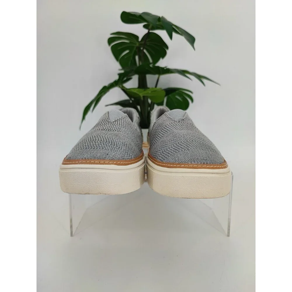 Toms Women's Parker Slip On Gray Canvas Casual Sneakers Size 8.5 US - Picture 2 of 9